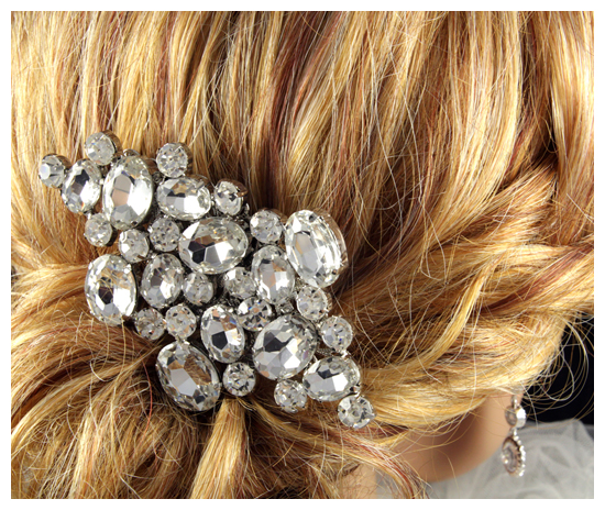 Bridal Hair Accessories from Glitz & Love