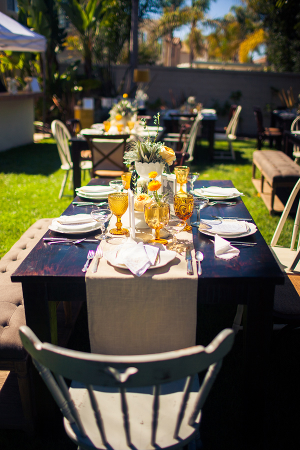 vintage-yellow-and-gray-bridal-shower