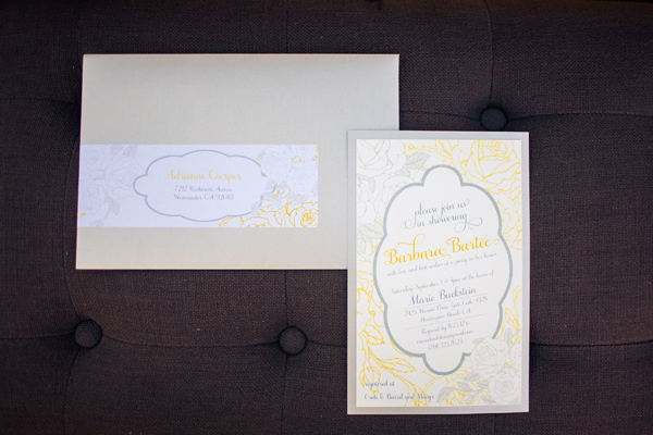 vintage-yellow-and-gray-bridal-shower