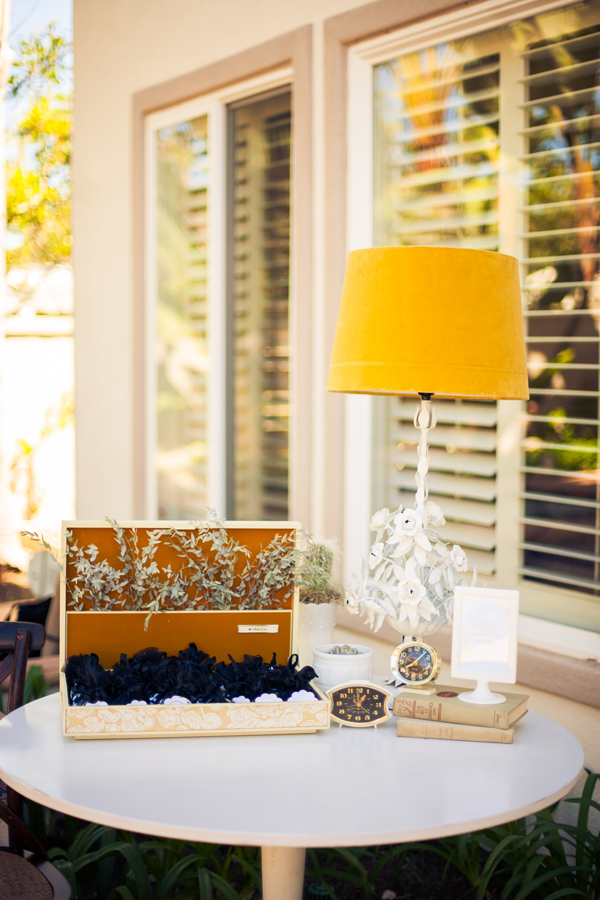 vintage-yellow-and-gray-bridal-shower