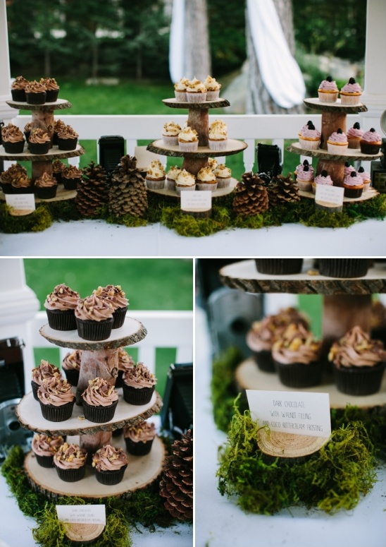 woodland cake table ideas