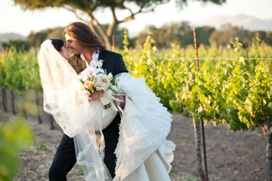 vineyard wedding photography