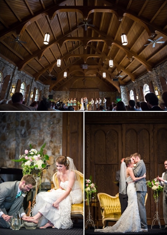 traditional indoor ceremony