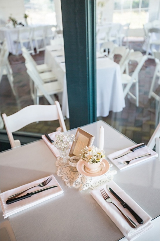 simple reception table settings