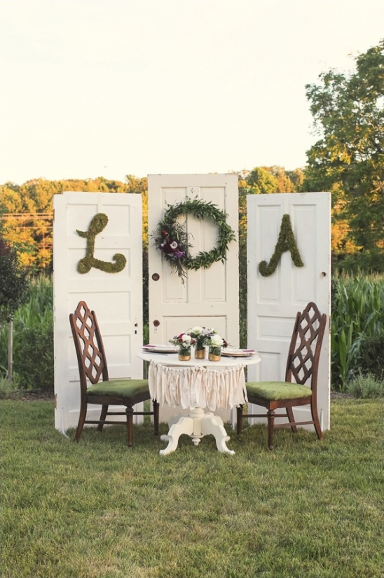 vintage sweetheart table ideas