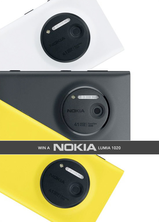 Win A Nokia Lumia 1020