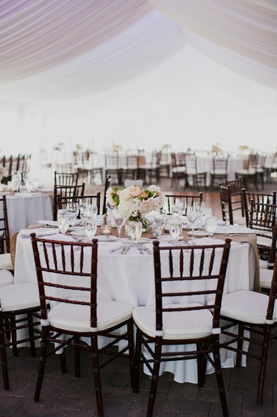 tent wedding reception