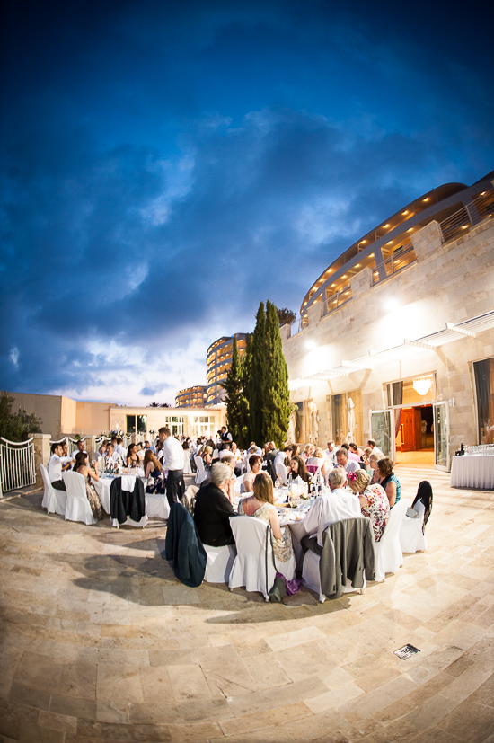 Navy Blue and Ivory Destination Wedding in Malta