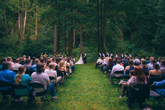 Rustic Pacific Northwest Campground Wedding