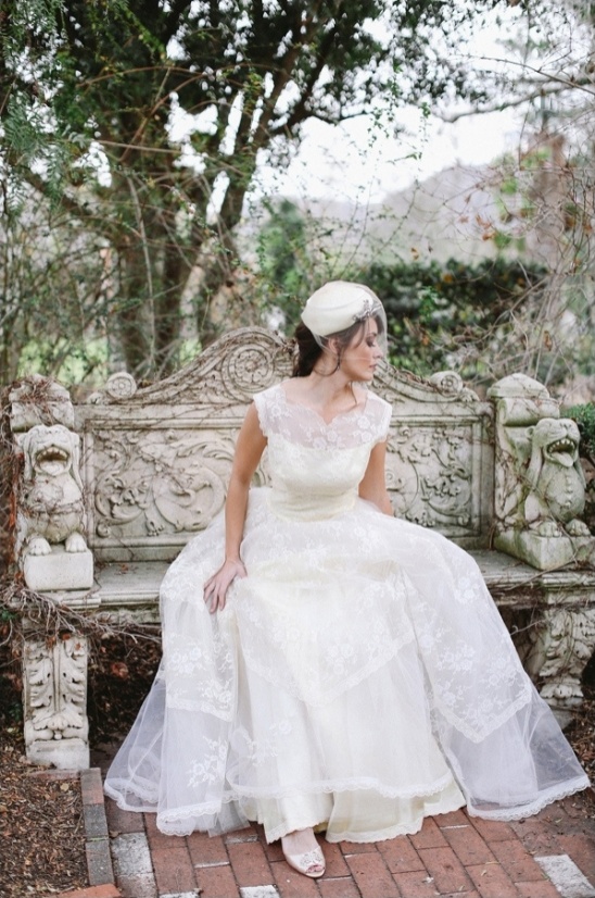 vintage wedding dress