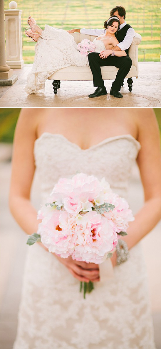 large pink blooms bouquet