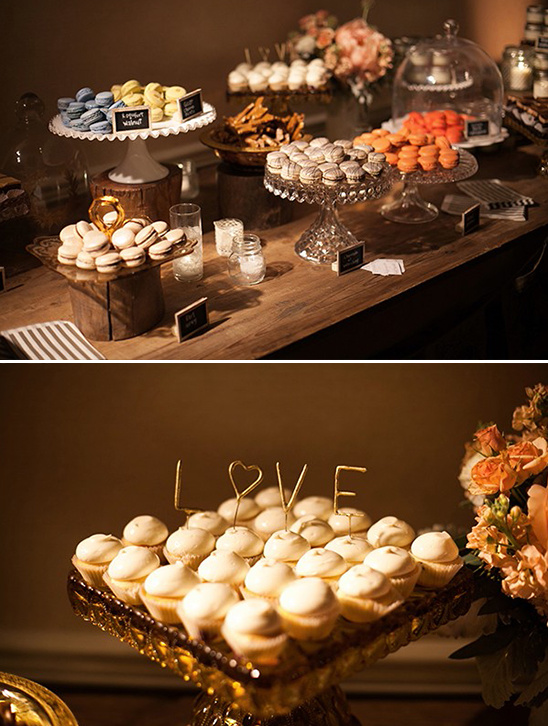 dessert table