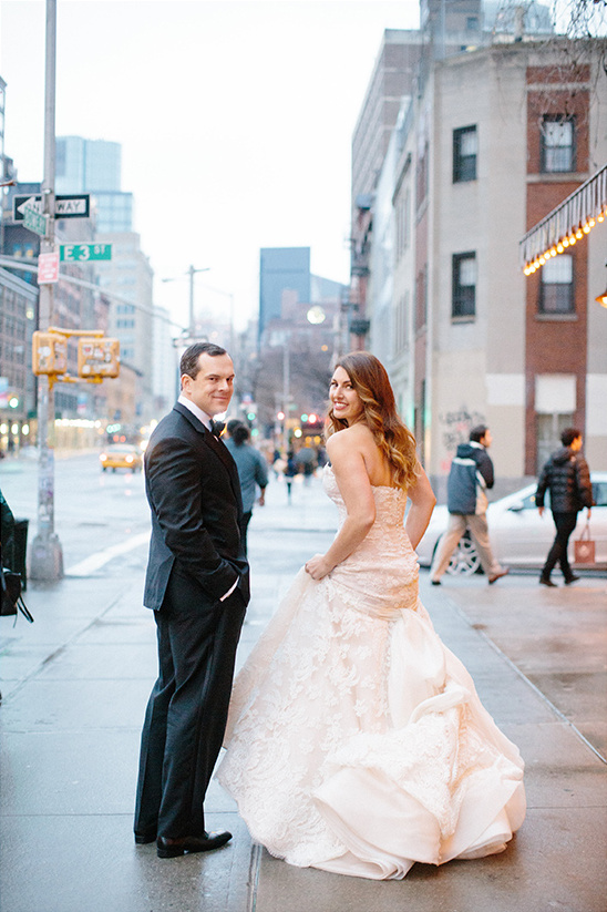 the winter streets of new york