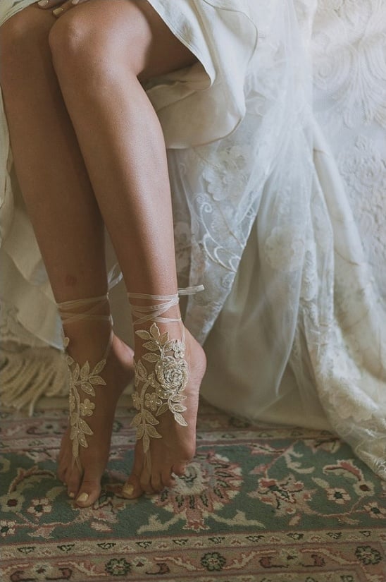 Bare Feet Boho Wedding