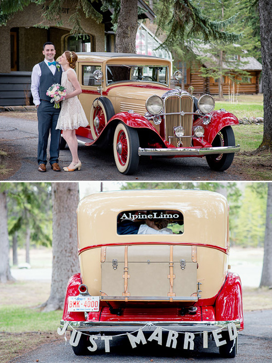 alpine limo getaway car