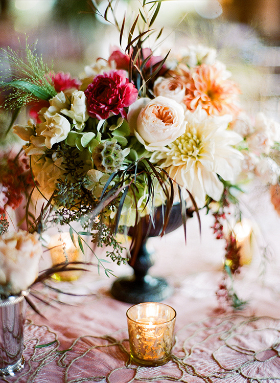 fall wedding centerpiece