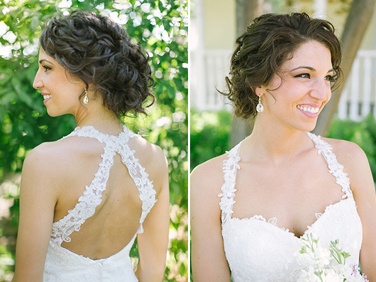 soft sweet bridal hair and makeup