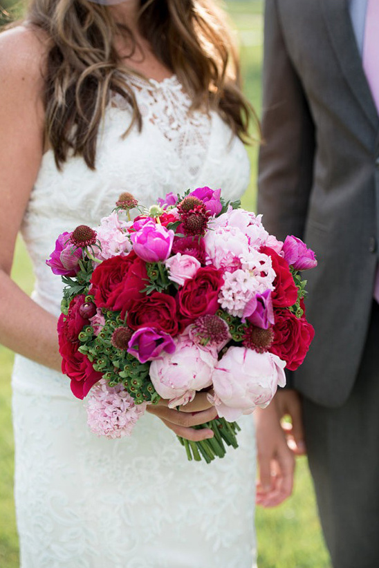 Pink And Fuchsia Outdoor Wedding Ideas