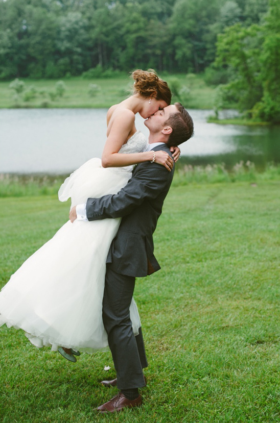 wedding kiss