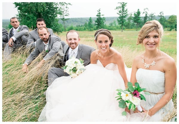 white-and-chevron-wedding