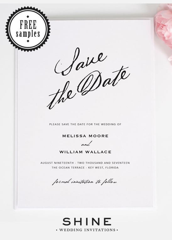 Chic And Elegant Wedding Invitations