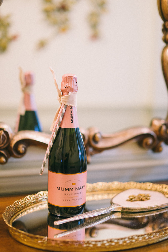 prewedding champagne