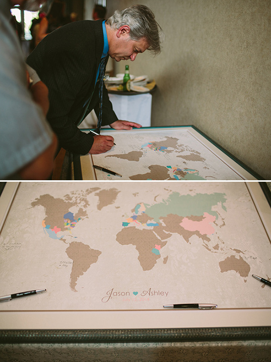 guest book world map