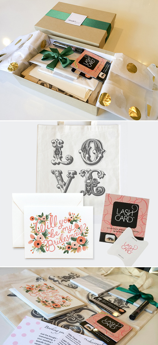 Engagement gift idea from StudioWedBox @weddingchicks