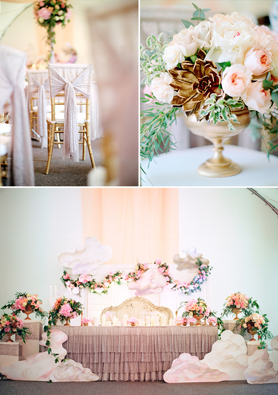 heavenly wedding decor @weddingchicks