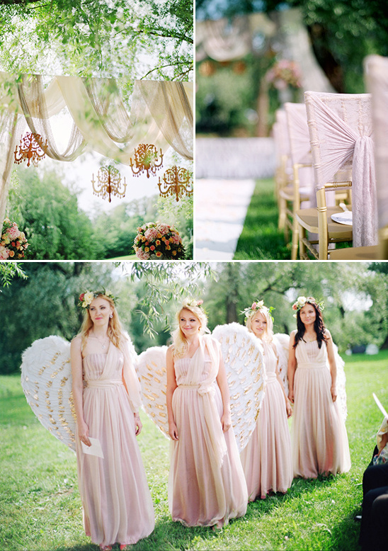 romantic ceremony decor @weddingchicks