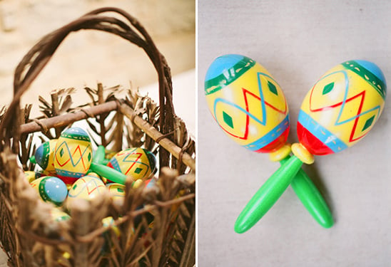 maraca wedding favors @weddingchicks