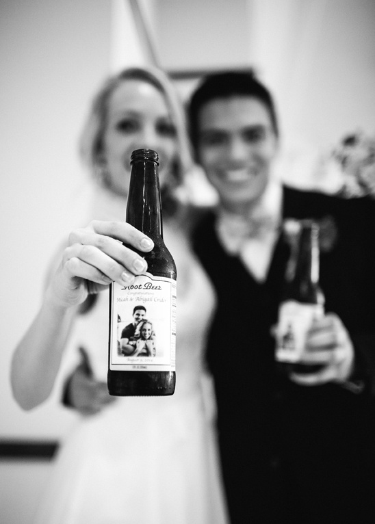 wedding lable root beer @weddingchicks