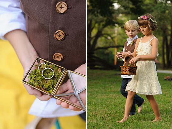 ring bearer and flower girl @weddingchicks