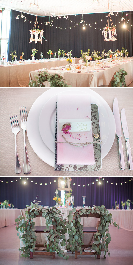 modern alternative wedding decor @weddingchicks