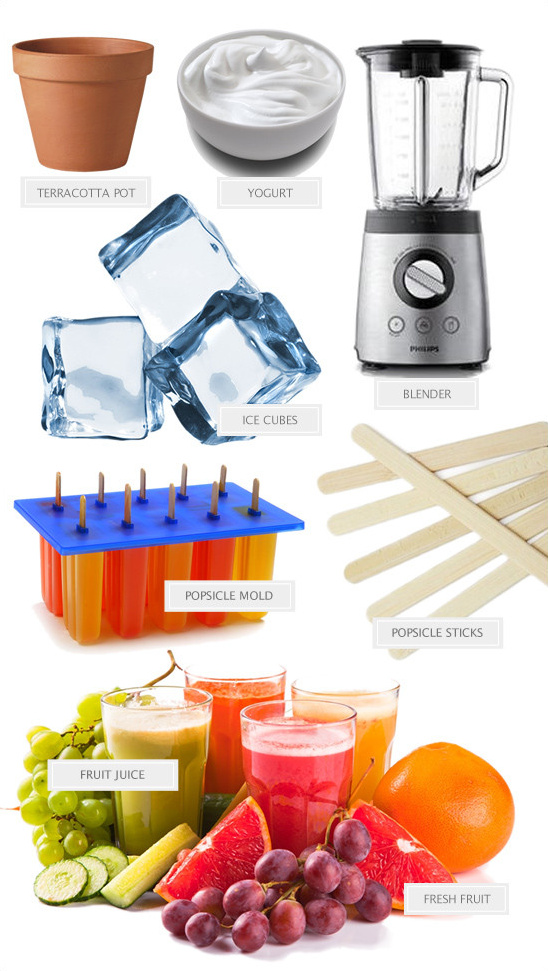 popsicle recipe materials @weddingchicks