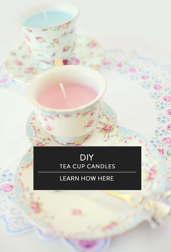 DIY candle @weddingchicks