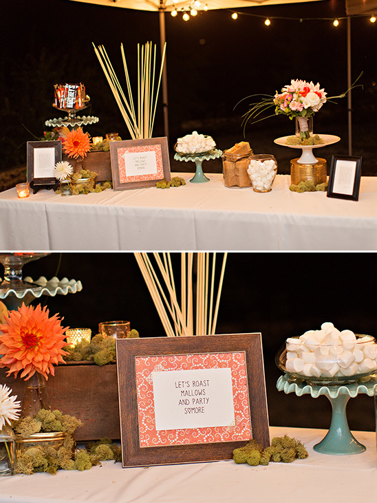 smores bar @weddingchicks