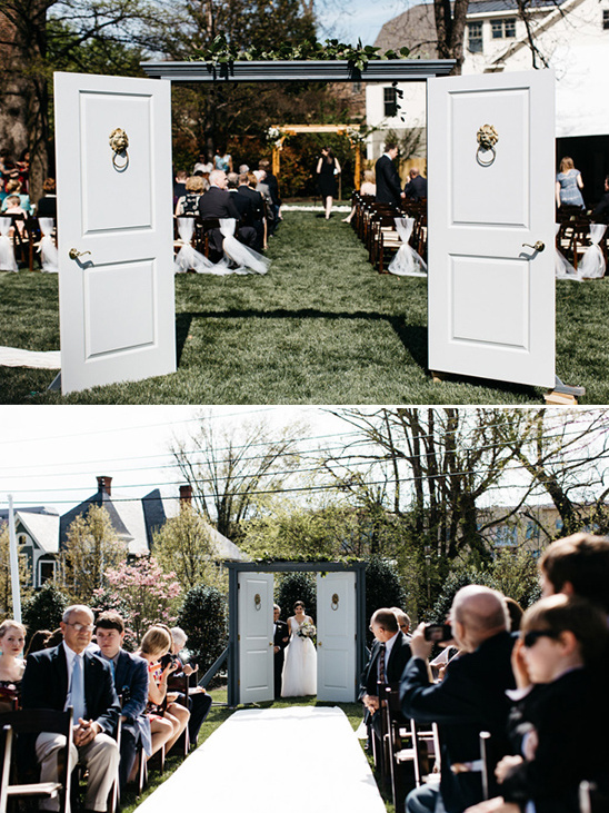 ceremony entrance @weddingchicks