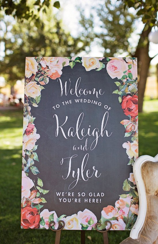 wedding sign @weddingchicks