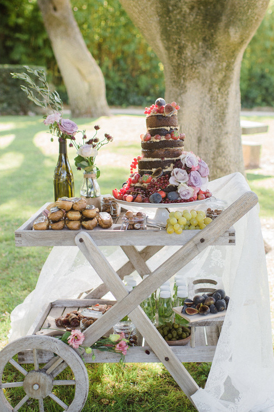 dessert cart @weddingchicks