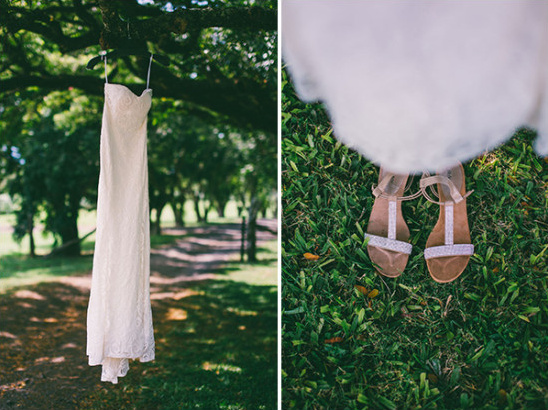 wedding dress and shoes @weddingchicks