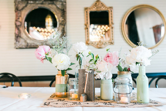 reception table decor @weddingchicks