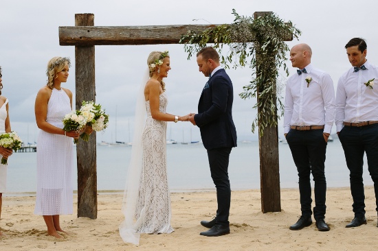 green-and-white-organic-beach-wedding