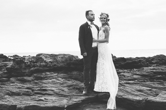 green-and-white-organic-beach-wedding