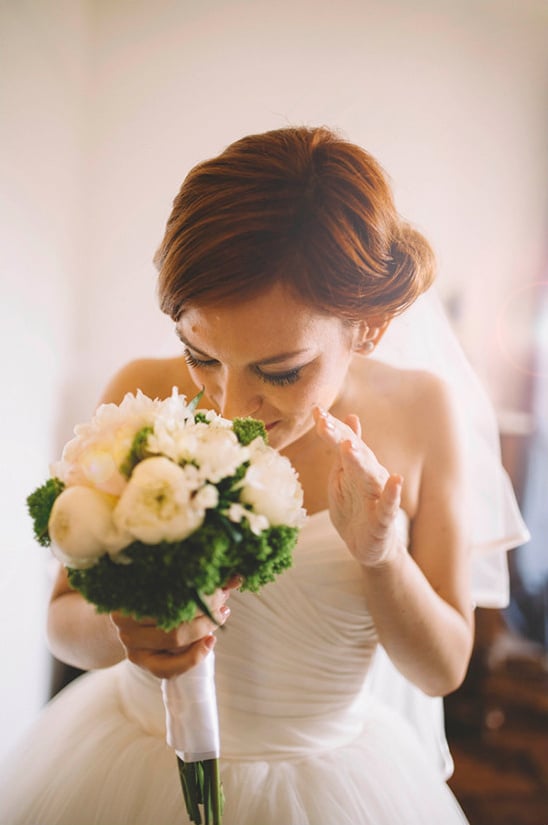 Simple wedding bouquet