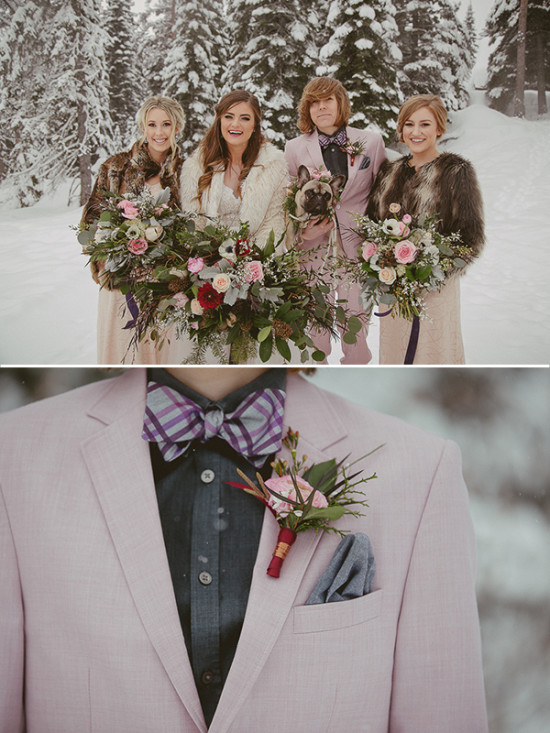 Bridesmaid bouquets