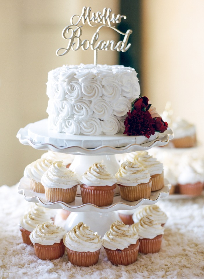 Cupcake wedding cake