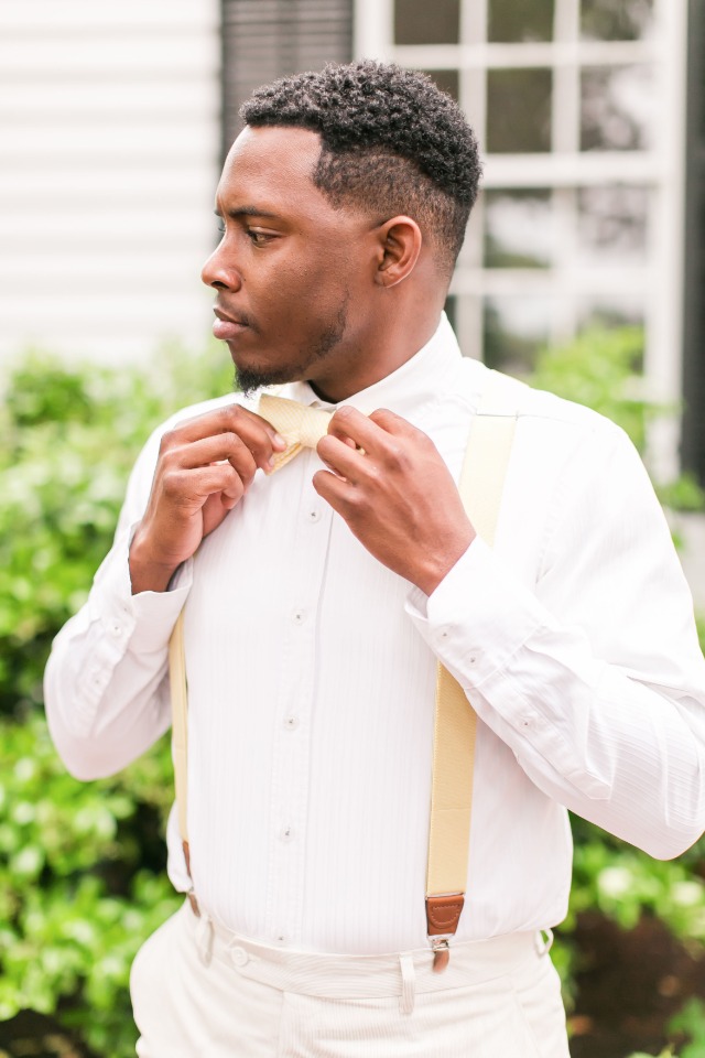 suspenders and bow tie are a southern classic