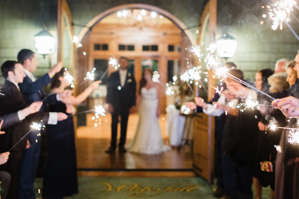 Sparkler exit idea