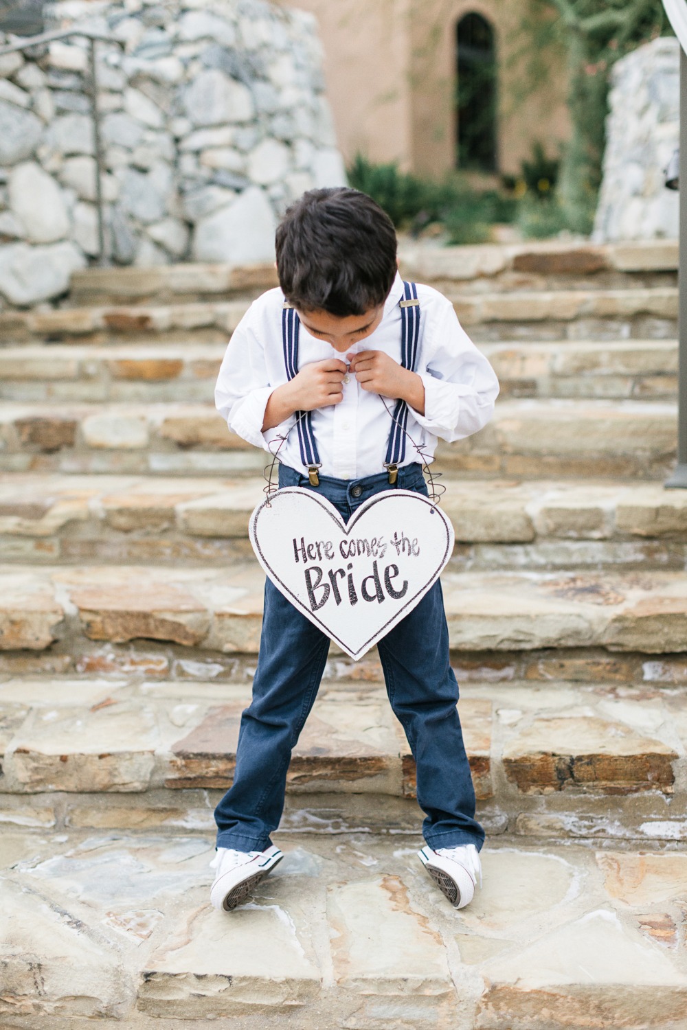 Here comes the bride wedding sign